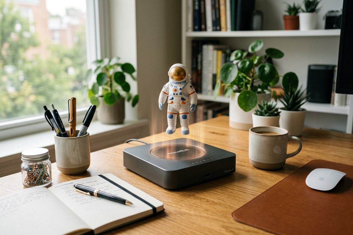 AcoustiLift Acoustic Levitation Desk Organizer — view 3