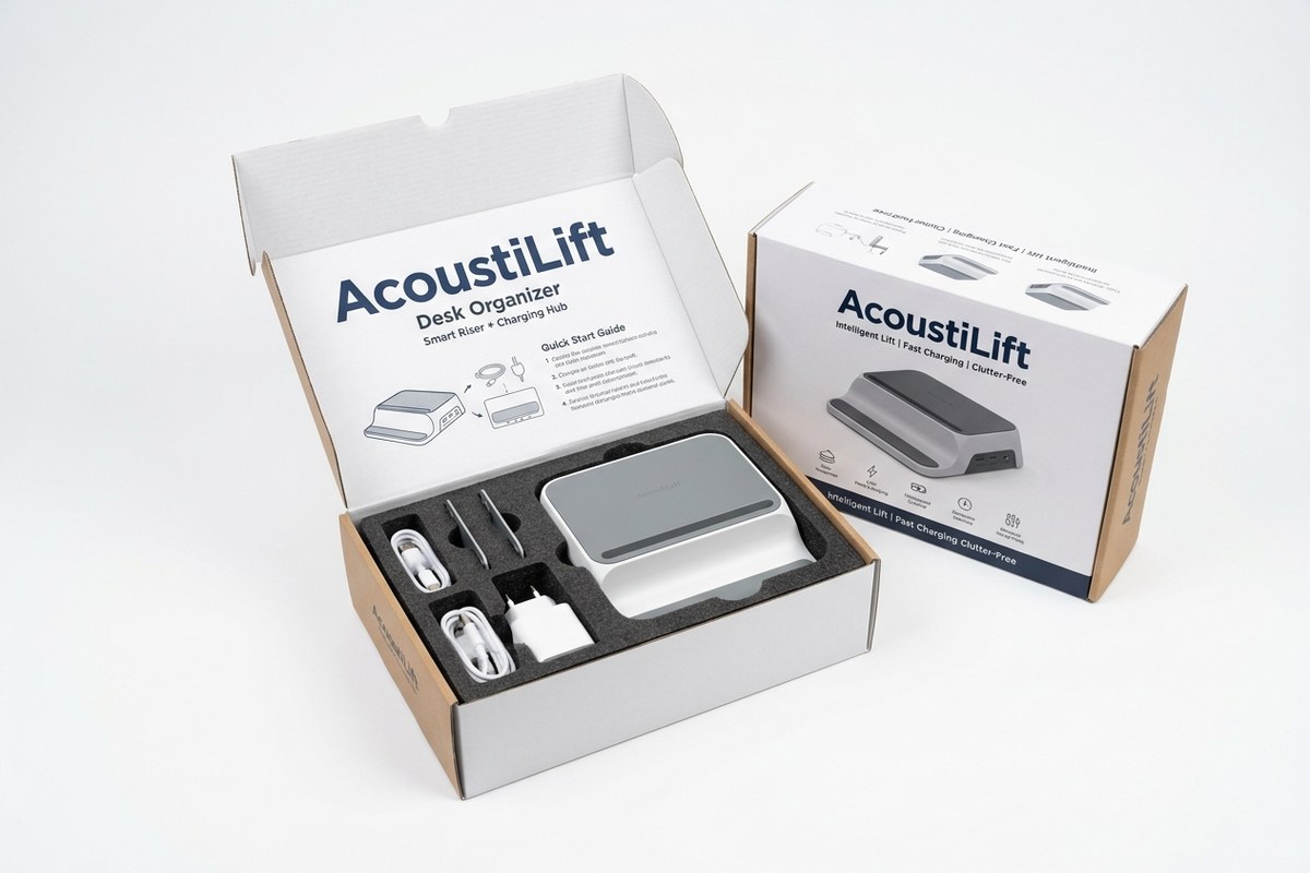 AcoustiLift Acoustic Levitation Desk Organizer — view 4