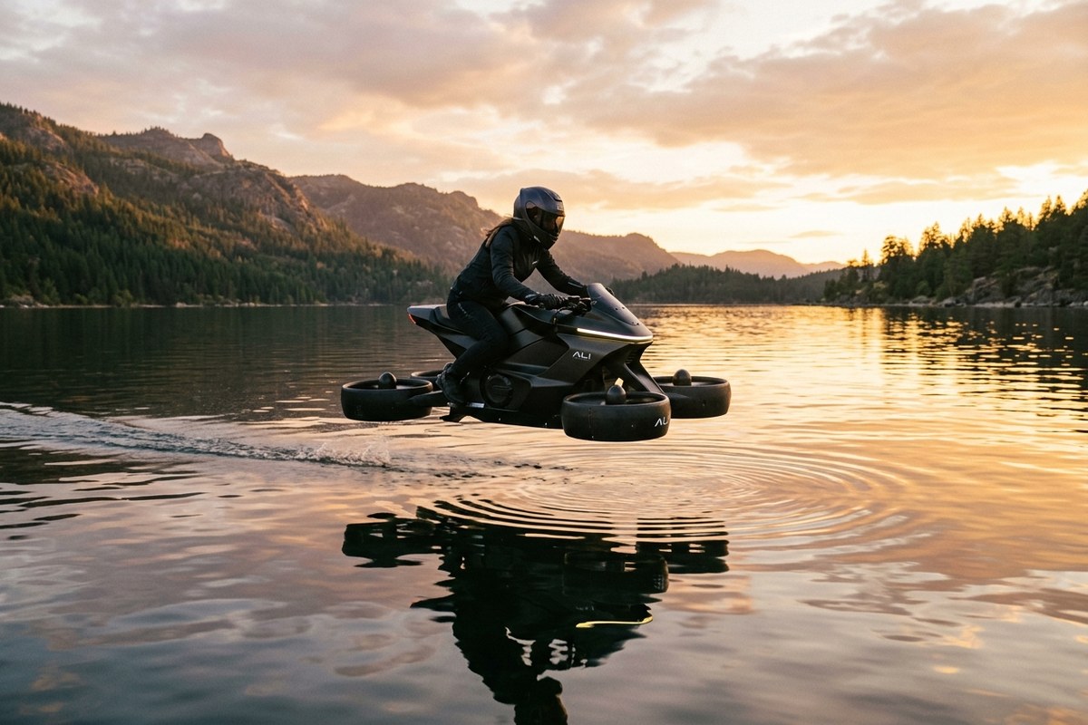 A.L.I. XTurismo Hoverbike — view 3