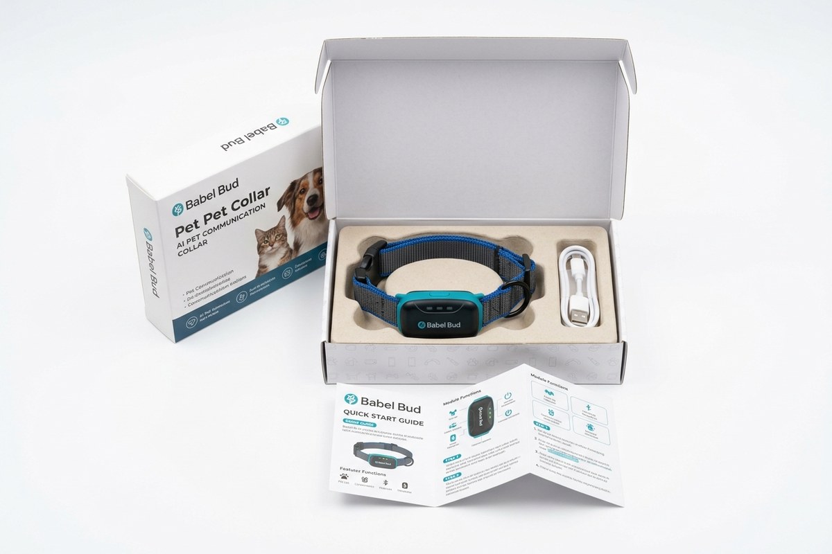 Babel Bud Pet Translator Collar — view 4
