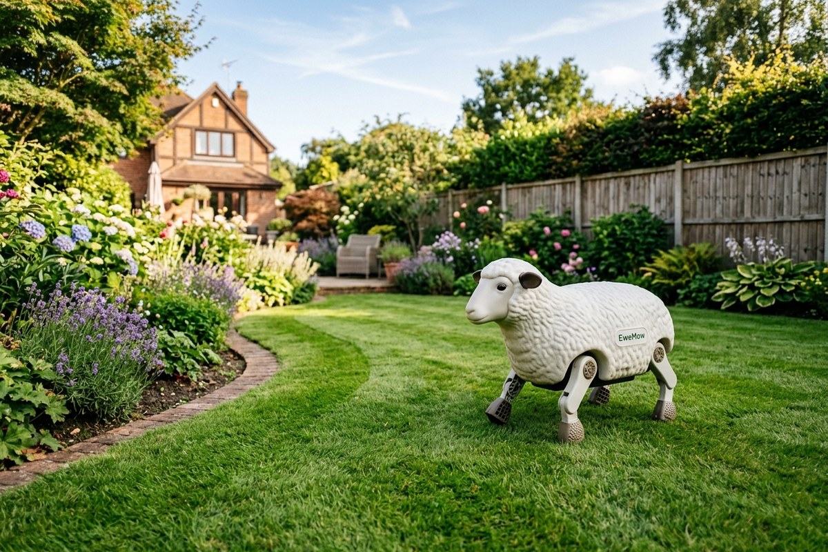 EweMow Robotic Grazing Sheep — view 3