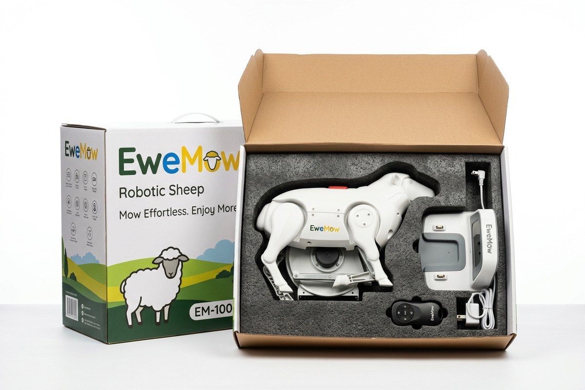 EweMow Robotic Grazing Sheep — view 4