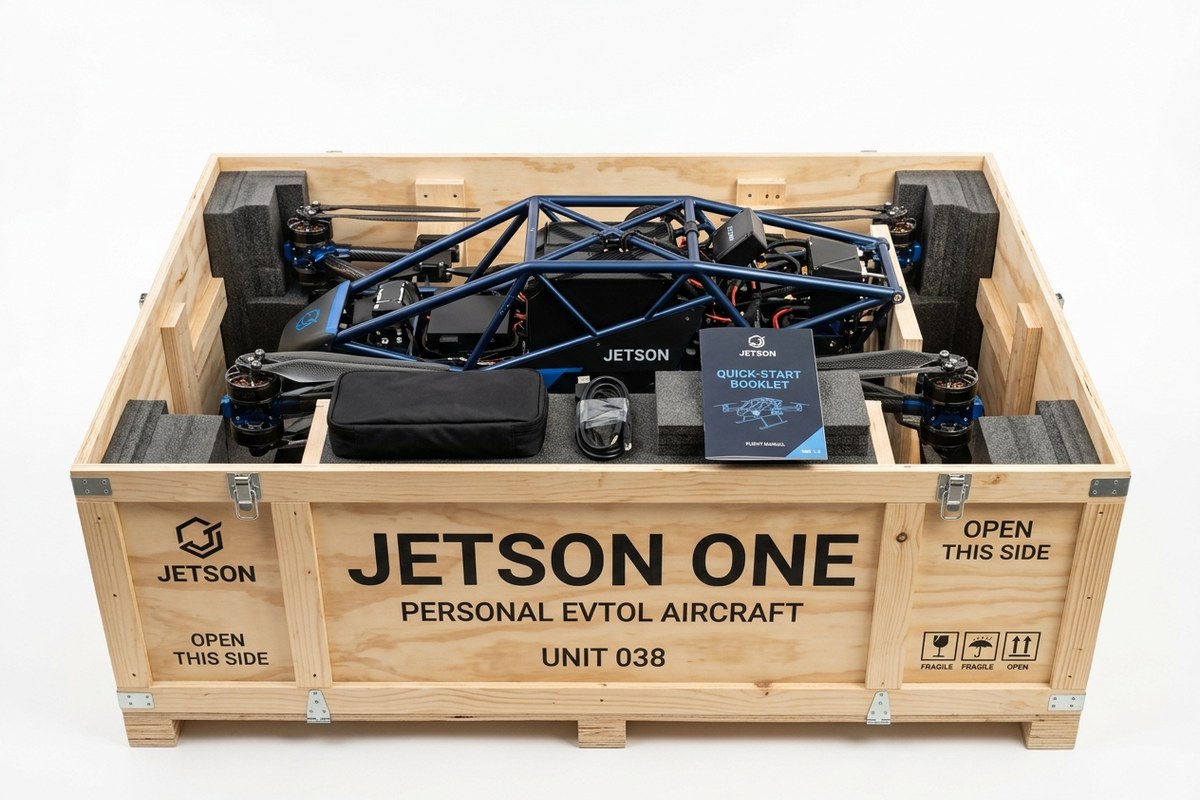 Jetson One Personal eVTOL — view 4