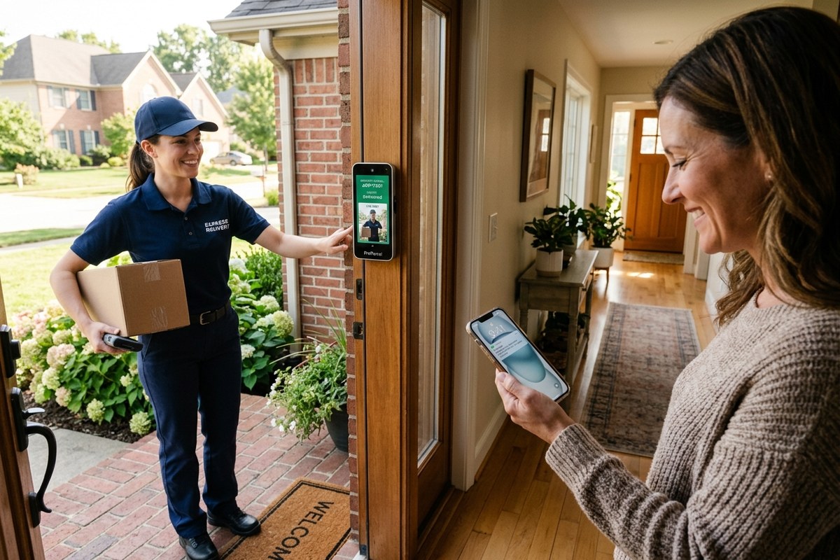 PreParcel Predictive Doorbell — view 3