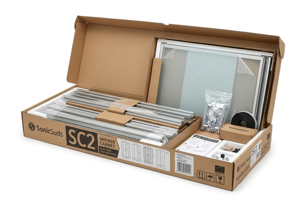 SonicSuds SC-2 Waterless Shower Cabinet — view 4